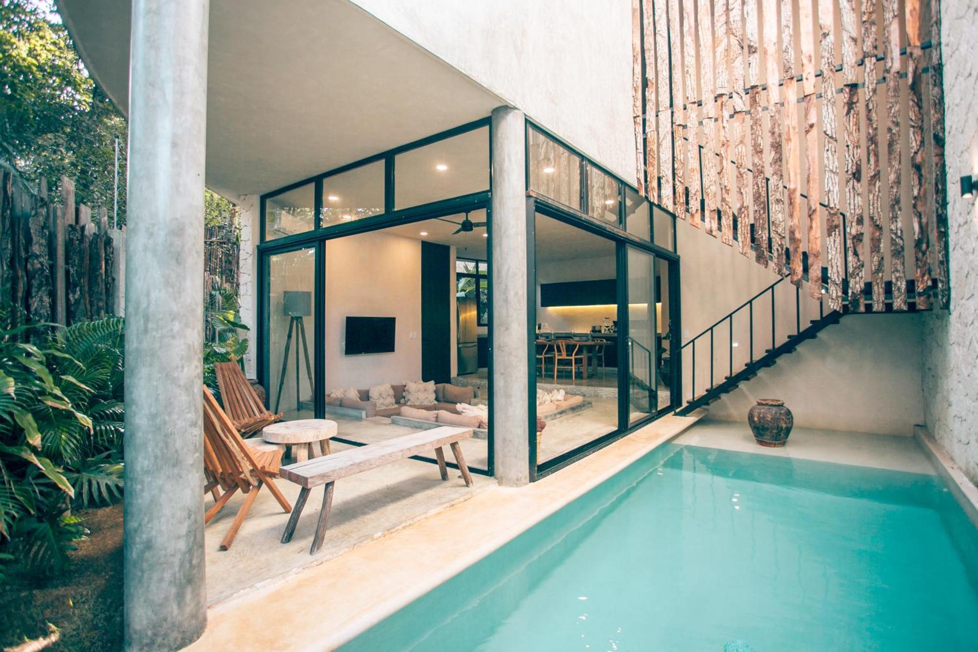 טולום Round Luxury Jungle Villa Priv Pool-Concierge 4A מראה חיצוני תמונה