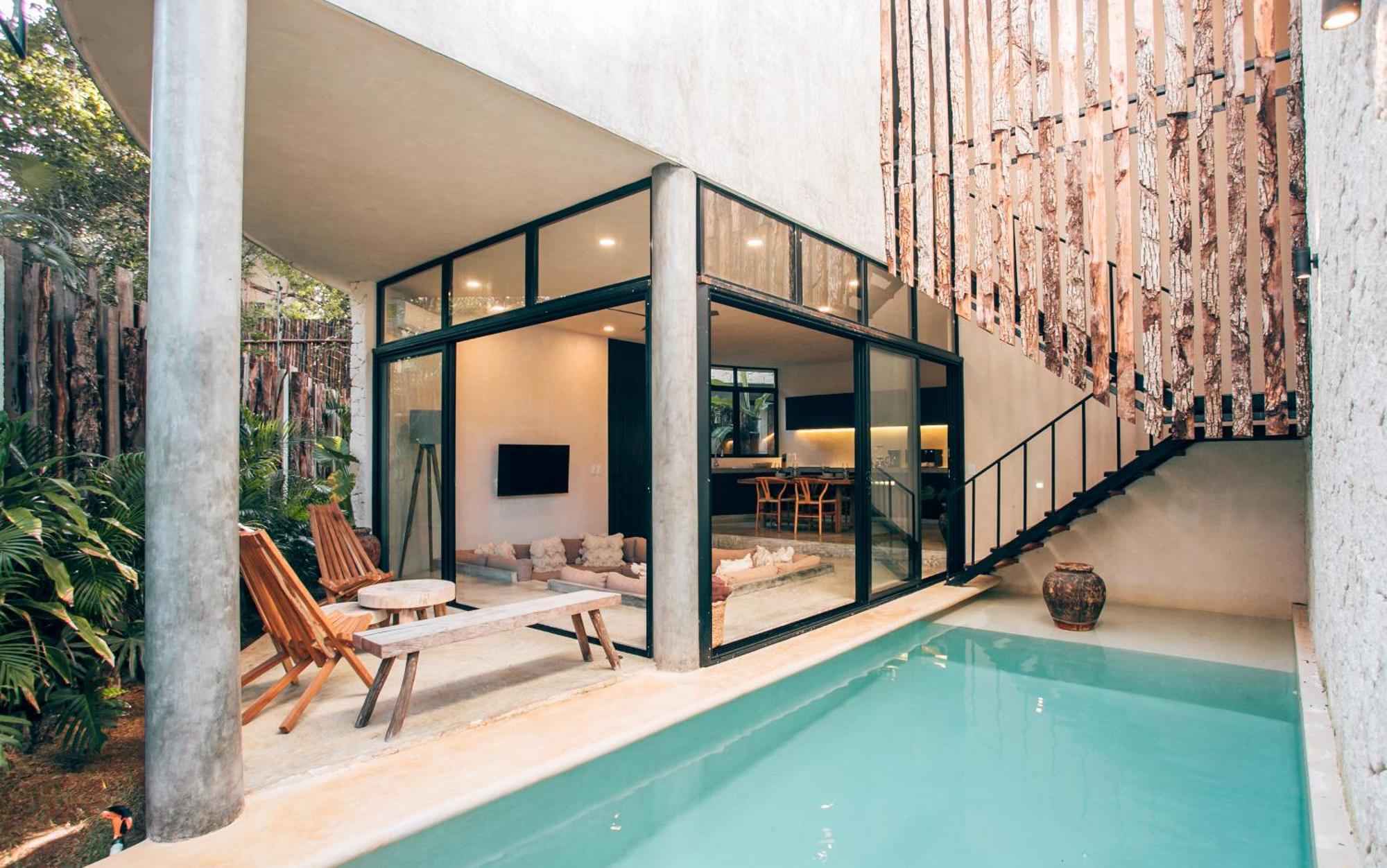 טולום Round Luxury Jungle Villa Priv Pool-Concierge 4A מראה חיצוני תמונה