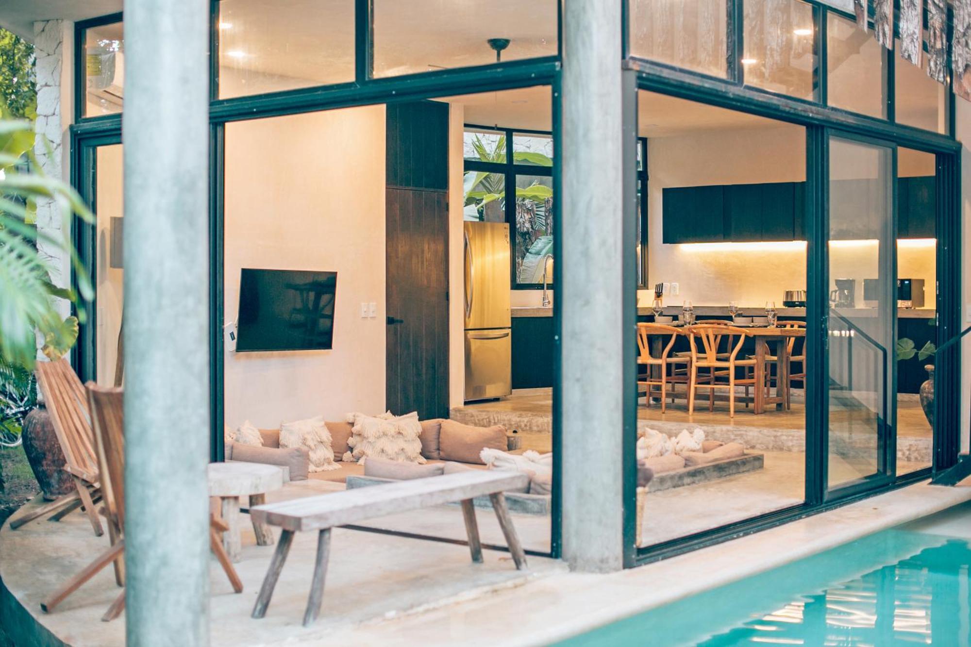 טולום Round Luxury Jungle Villa Priv Pool-Concierge 4A מראה חיצוני תמונה