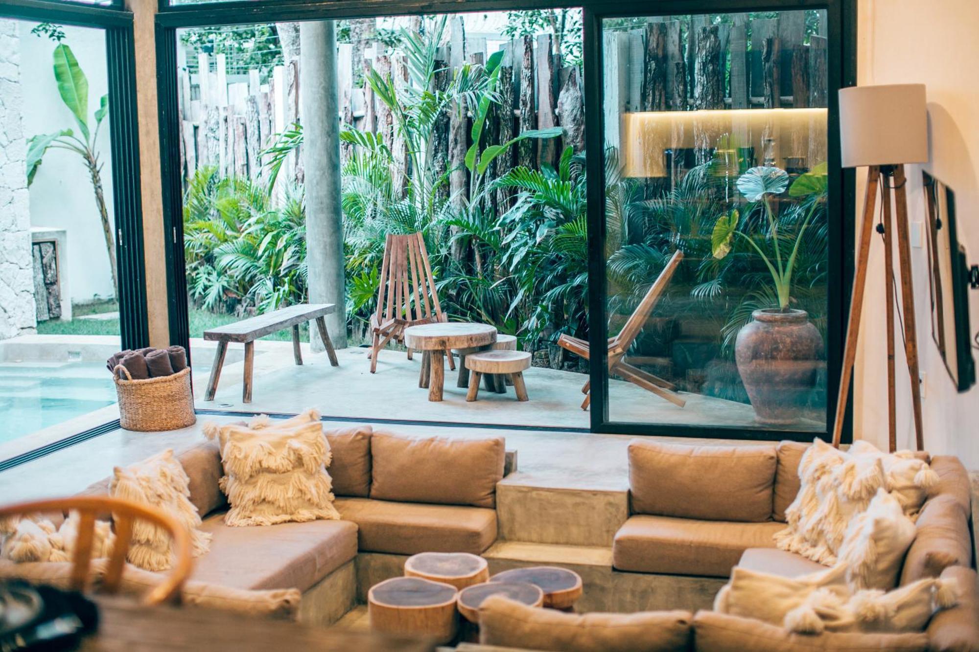 טולום Round Luxury Jungle Villa Priv Pool-Concierge 4A מראה חיצוני תמונה